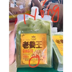 Dầu gội gừng ngăn rụng tóc giảm gầu lưu thông khí huyết cải thiện đau đầu mất ngủ