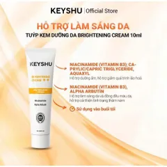 Kem Dưỡng Keyshu Brightening Cream Dưỡng Ẩm Làm Sáng Da 10ml [hàng nhập khẩu]