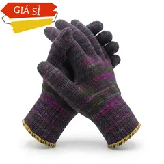 T2| Găng Tay Len Dày Dặn Việt Dương Co Giãn Tốt, Thoáng Mát Cho Làm Vườn, Làm Rẫy - GD7KIM