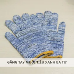 10 Đôi Găng Tay Muối Tiêu Len Việt Dương Dày Dặn Bảo Hộ Lao Động Và Bốc Xếp - GD7KIM