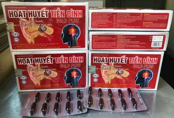 TPBVSK HOẠT HUYẾT TIỀN ĐÌNH GOLD PLUS LỌ 30 VIÊN HỖ TRỢ HOẠT HUYẾT TĂNG CƯỜNG LƯU TUẦN HOÀN MÁU NÃO