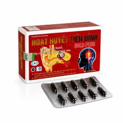 TPBVSK HOẠT HUYẾT TIỀN ĐÌNH GOLD PLUS LỌ 30 VIÊN HỖ TRỢ HOẠT HUYẾT TĂNG CƯỜNG LƯU TUẦN HOÀN MÁU NÃO