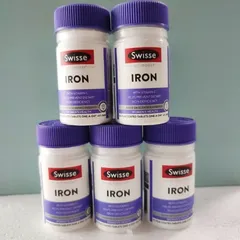Viên uống Swisse Ultiboost Iron |30 viên| Bổ sung sắt hữu cơ - Cải thiện năng lượng & Tăng cường miễn dịch [S/P Chuẩn Úc]
