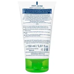 Gel rửa mặt ngừa mụn Dermacos Anti Acne Deep Cleansing150ml
