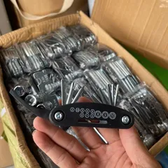BỘ lục giác đa Năng sửa chữa 16in1,Bộ lục giác chữa xe đạp,lắp máy móc di động