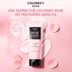 Sữa Dưỡng Thể Sáng Da Colorkey Rose Crush Perfumed Brightening 200g [hàng nhập khẩu]