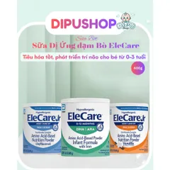 Sữa Acid Amin Elecare 400g cho bé không đắng không hôi
