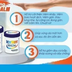 Dầu nóng thoa giảm nhức mỏi - Icy Hot Balm Hàng Mỹ
