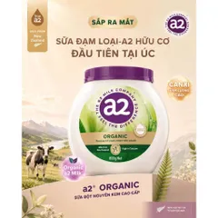 Sữa bột A2 nguyên kem hữu cơ cao cấp A2 Organic Premium Full Cream 800gr