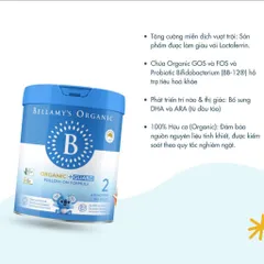 800g Sữa Bellamy's Guard Lacto Úc - Tăng Đề Kháng Hỗ Trợ Tiêu Hóa Cho Bé