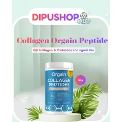 Date 2027 Bột Collagen Orgain Collagen Peptides Và Probiotics 726g Hàng Mỹ