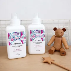 GIẶT/XẢ ATONO2 thuần chay cao cấp Hàn Quốc cho bé từ 0m+ (1000ml)