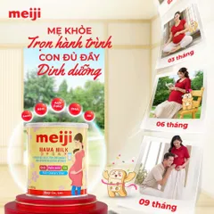 Sữa Bầu Meiji Mama 350g Phòng Ngừa Dị Tật Thai Nhi Bổ Sung DHA Axit Folic Sắt Kẽm