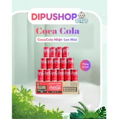 CoCa Nhật lon nhí thùng 30 lon