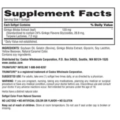 Bổ não Ginkgo Biloba 120mg 340 viên hàng air chuẩn mỹ 802912