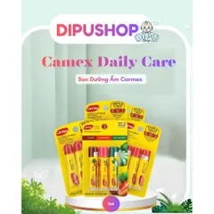 SET 3 CÂY Son dưỡng môi CARMEX Siêu Cấp Ẩm Làm Mềm Môi, Giảm Nứt Nẻ, Chống Nắng SPF15