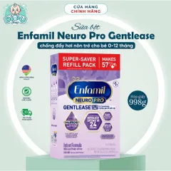 Sữa Enfamil Neuro Pro Gentlease chống đầy hơi nôn trớ cho bé từ 0 đến 12 tháng