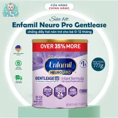 Sữa Enfamil Neuro Pro Gentlease chống đầy hơi nôn trớ cho bé từ 0 đến 12 tháng