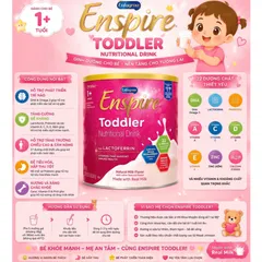 680g Sữa Bột Enfagrow Enspire Toddler Lactoferrin Hồng Mỹ - DHA Cho Bé 1-3 Tuổi