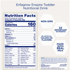 680g Sữa Bột Enfagrow Enspire Toddler Lactoferrin Hồng Mỹ - DHA Cho Bé 1-3 Tuổi
