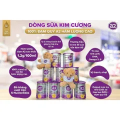 Sữa Bột Công Thức đi sinh A2 Platinum Nhập Khẩu Úc Hỗ Trợ Tiêu Hoá Cho Bé 400g