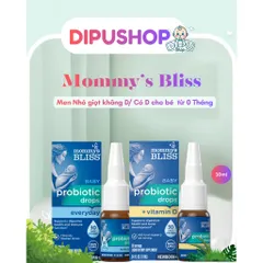 Mommy’s Bliss Baby Probiotic Men vi sinh  Drops hỗ trợ tiêu hóa, nôn trớ cho bé từ sơ sinh