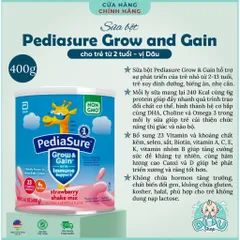 Sữa bột PediaSure Thùng Mỹ Đủ Vị dinh Dưỡng Toàn Diện Cho Bé Biếng ăn
