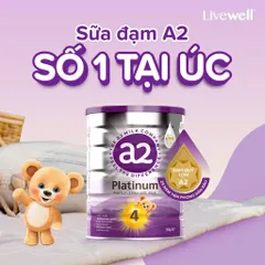 900gr Sữa bột đạm A2 Platinum giúp cho Bé phát triển toàn diện