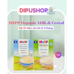 Bột ăn dặm dinh dưỡng Sữa - Ăn dặm khởi đầu HiPP.