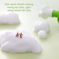 Bọt Rửa Mông Và Vệ Sinh Vùng Kín ATONO2 Bubble Hip Cleanser Hàn Quốc 300ml Cho Bé Từ 3 Tháng