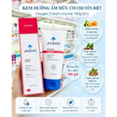 Kem dưỡng ẩm, Lotion hữu cơ Atono2 Hàn Quốc cho bé 0m+