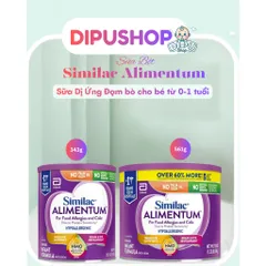 Sữa Bột Similac Alimentum Mỹ Cho Bé Dị Ứng Đạm Bò Không Lactose Tiêu Hóa Tốt
