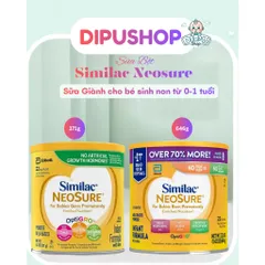 Sữa Bột Similac Neosure Mỹ Cho Bé Sinh Non Nhẹ Cân 0-12 tháng