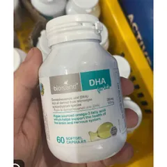 Viên DHA For Kid Bioisland giúp tăng cường DHA cho trẻ- 60 viên