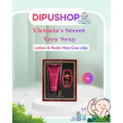 Set dưỡng thể và nước hoa Victoria’s Secret Very Sexy ( Lotion + Nước hoa )