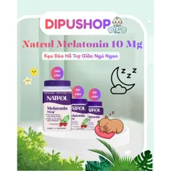 Kẹo dẻo ngủ ngon Natrol Melatonin Gummies 10mg của Mỹ