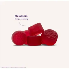 Kẹo dẻo ngủ ngon Natrol Melatonin Gummies 10mg của Mỹ
