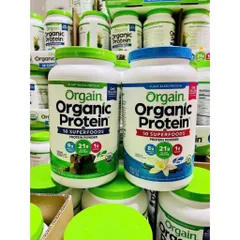 Bột Protein Thực Vật Hữu Cơ Orgain Organic 21g 50 Superfoods