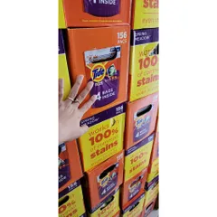 Thùng 156 viên giặt Tide pods của Mỹ chính hãng