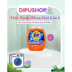 Viên Giặt Tide Pods Ultra Oxi 104 Viên - Mỹ