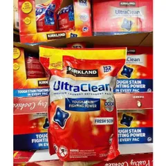 Viên Giặt Ultra Clean Kirkland 152 Viên Hàng Mỹ