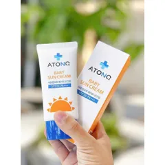 Kem chống nắng Atono2 Hàn Quốc cho trẻ, dưỡng ẩm dịu nhẹ, bảo vệ làn da bé khỏi tia UV-