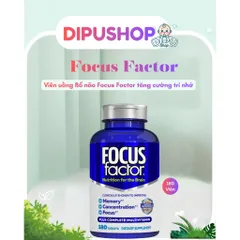 Viên uống Focus Factor Nutrition for the Brain 180 viên của Mỹ