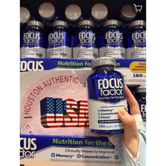 Viên uống Focus Factor Nutrition for the Brain 180 viên của Mỹ