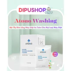 Bột Tẩy Rửa Lồng Máy Giặt An Toàn Oxygen Atono2 Cho Mọi Loại Máy Giặt (150g*4 gói)