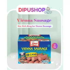 Thùng Xúc Xích Hộp Vienna Sausage 130g - Mỹ
