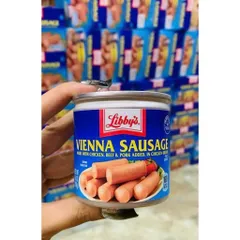 Thùng Xúc Xích Hộp Vienna Sausage 130g - Mỹ