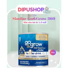 Sữa Bột Similac Go&Grow Mỹ Cho Bé 1-3 Tuổi Phát Triển Trí Não