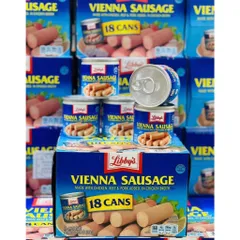 Thùng Xúc Xích Hộp Vienna Sausage 130g - Mỹ