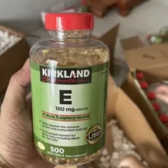 [DATE 2029] Vitamin E 400 IU 500 Viên Kirkland Của Mỹ
